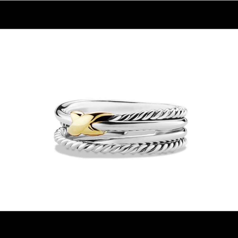 David Yurman X Crossover Band Ring